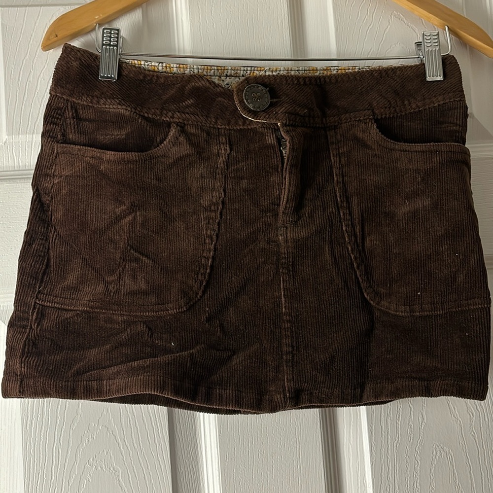 Corduroy Paul & Joe mini skirt from Target